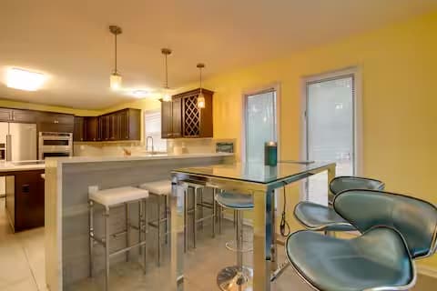Breakfast bar at The Lakehouse